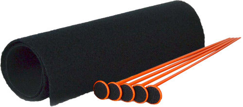 GSS SMALL RIFLE ROD KIT 5 ORNG