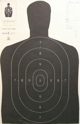 200PK BLK POLICE SILH-22 1/2 X35