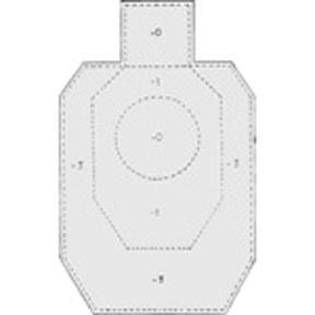 IDPA (200-PK) COMBAT TARG. PAPER