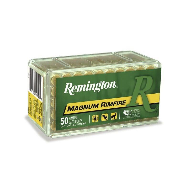 REMINGTON 22 WIN MAG 40GR PSP AMMO 50 RD