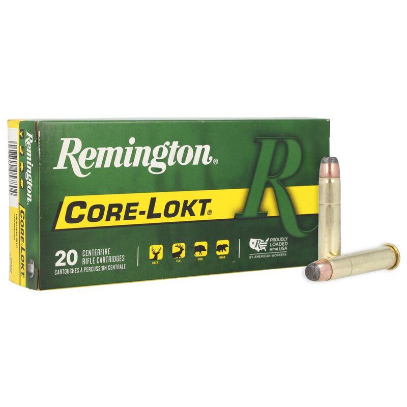 REMINGTON 45-70 GOVT (FULL PRESSURE) 405GR CORE-LOKT SP AMMO 20RD