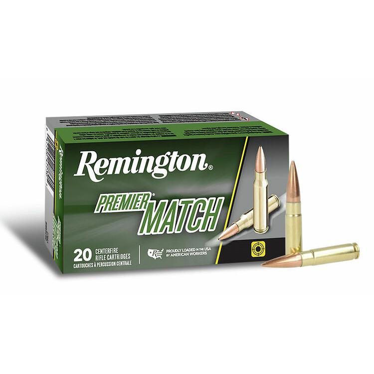 REMINGTON PREMIER MATCH 300 AAC BLACKOUT 125GR MATCHKING OTM AMMO 20RD