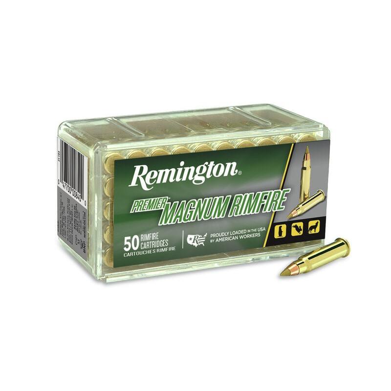 REMINGTON 17HMR 17GR ACCUTIP V BT AMMO 50RD