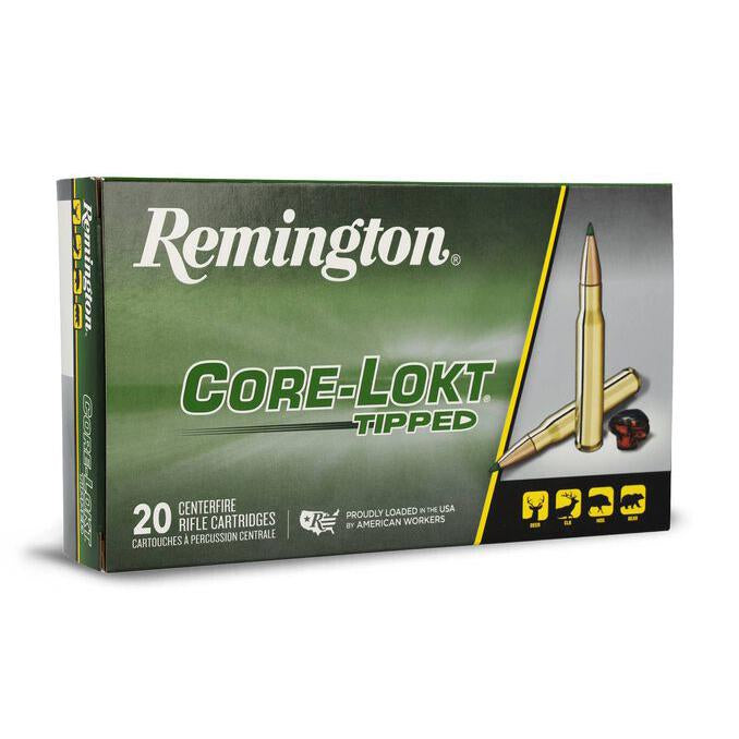 REMINGTON 7MM-08 CORE LOKT TIPPED 140 GR AMMO 20RD