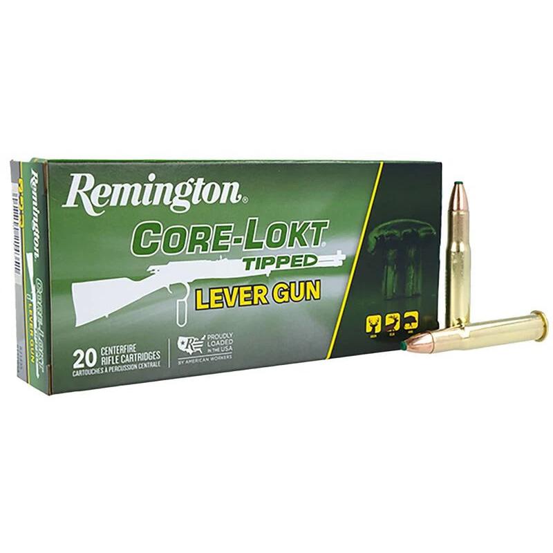 REMINGTON 32 WIN SPECIAL 170GR CORE-LOKT TIPPED LEVER GUN AMMO 20RD