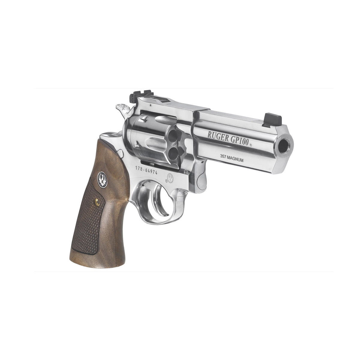 Ruger GP100 - 4.2" 6rd (High Polish Finish)