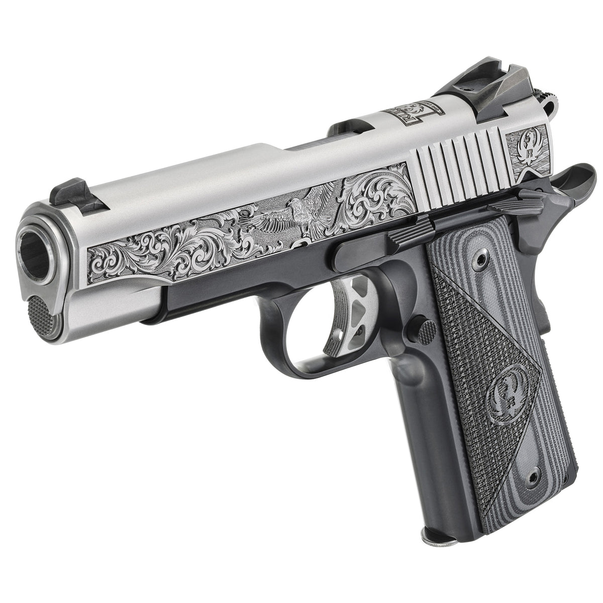 Ruger SR1911 - 45 ACP 4.25" 7rd (Anodized Frame and Low-Glare Stainless Slide) [RUG16705]