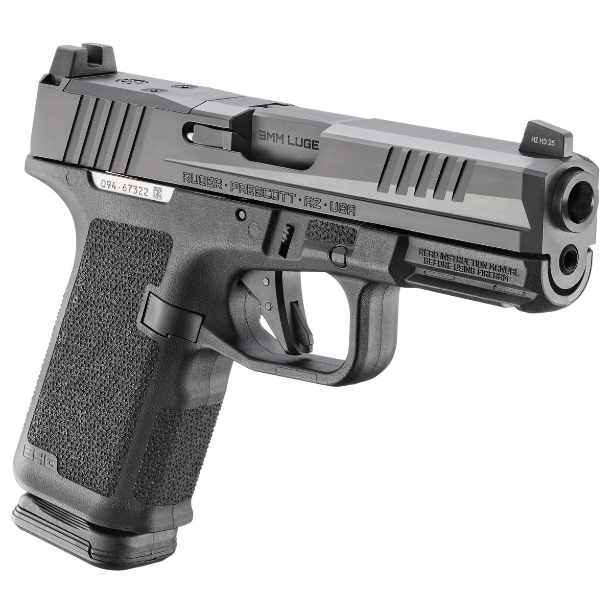 RUGER RXM 9MM 15RD OR NS BLACK