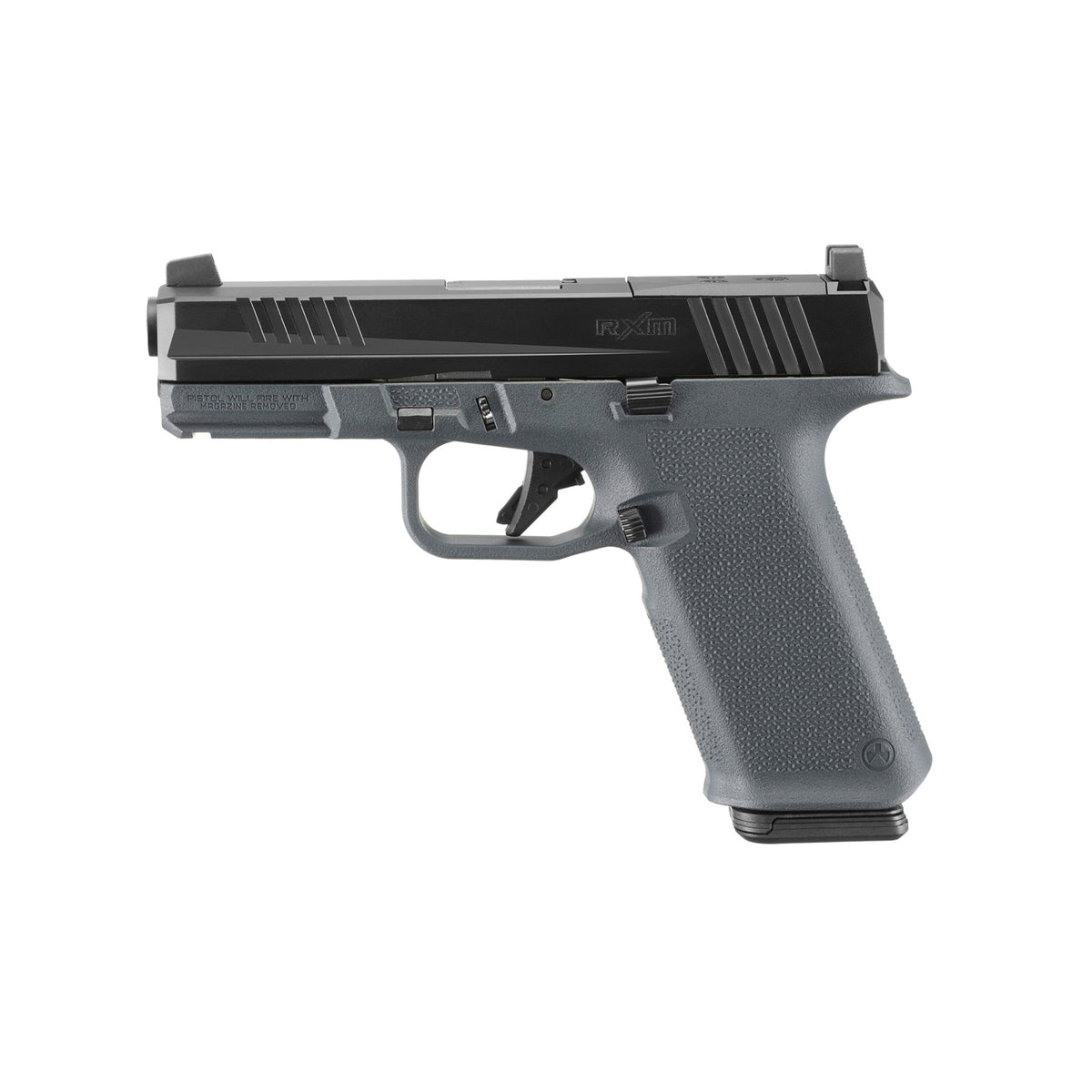 RUGER RXM 9MM 17RD OR NS 4" GRAY