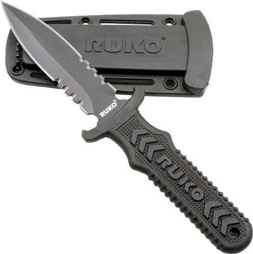 RUKO FIXED BLADE BOOT KNIFE 4"