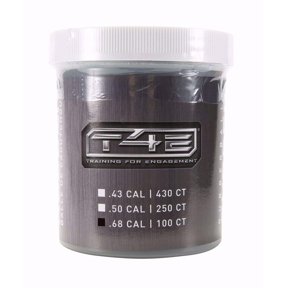 Umarex T4E - Rubber Ball - Black - 100 ct