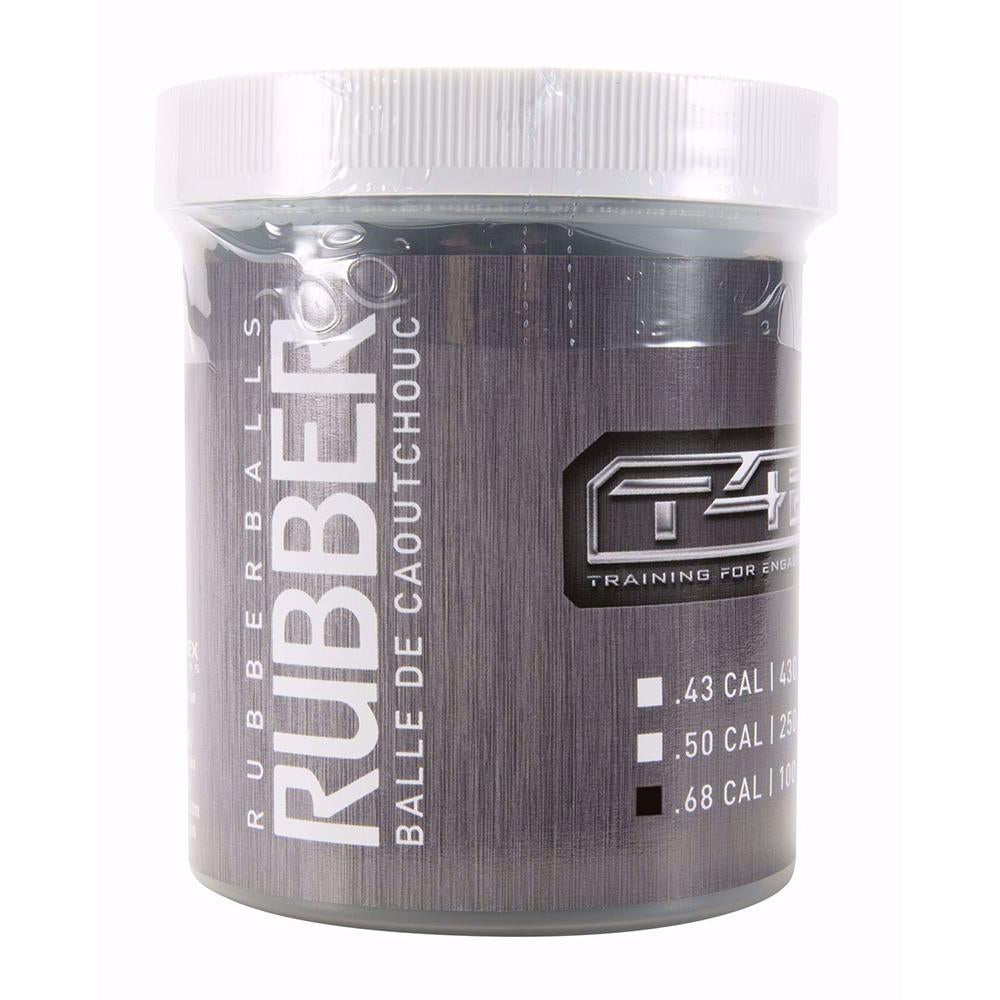 Umarex T4E - Rubber Ball - Black - 100 ct