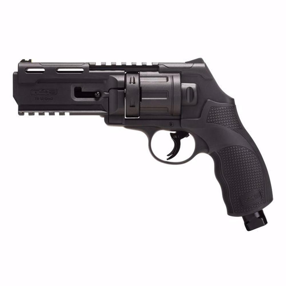 Umarex T4E TR50 Gen 2Paintball Revolver - Black .50 Caliber Training Pistol