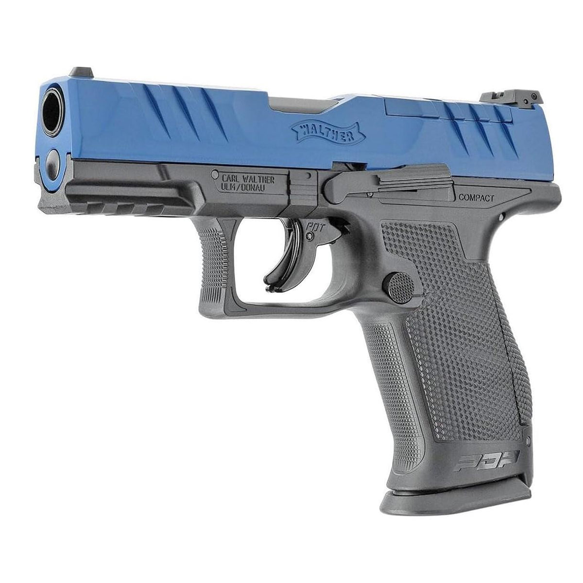 Umarex T4E Walther PDP Compact OR LE BlueTraining-.43 cal-blu/blk (4'')