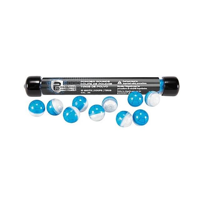 Umarex P2P Core Defense Powder Rounds-.68 cal-blue/black-10 ct