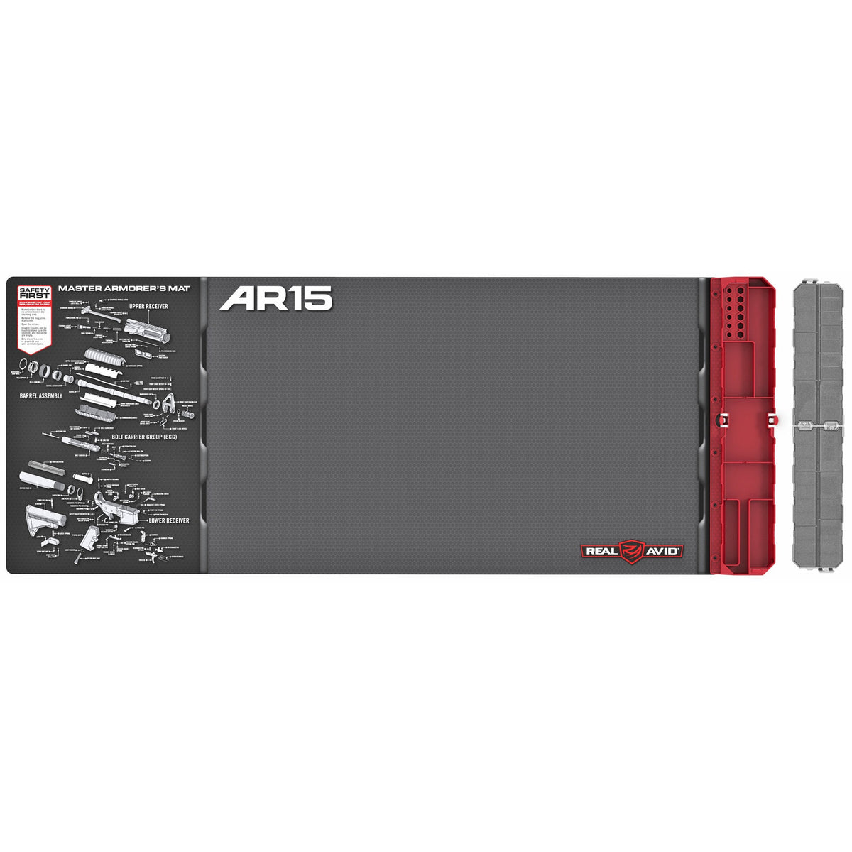 Real Avid AR-15 Master Armorer's Mat with Tool Tray