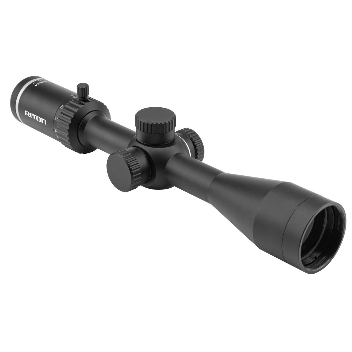 Riton Optics Primal 4-16x44 Second Focal Plane 30mm Scope - Illuminated DHR Reticle