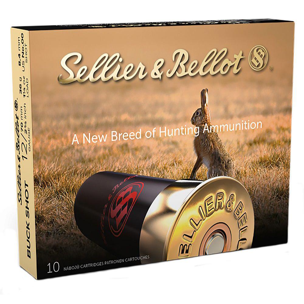 12 GA BUCKSHOT #00 2 3/4 12-pellet 10 RD