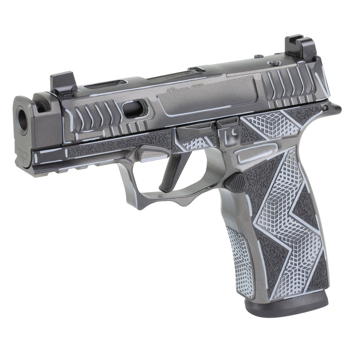 Sig Sauer P365X Komodo Anime - 9MM 17rd (Custom Black Cerakote Finish by Shark Coast Tactical) [SCT300-258-0421-04]