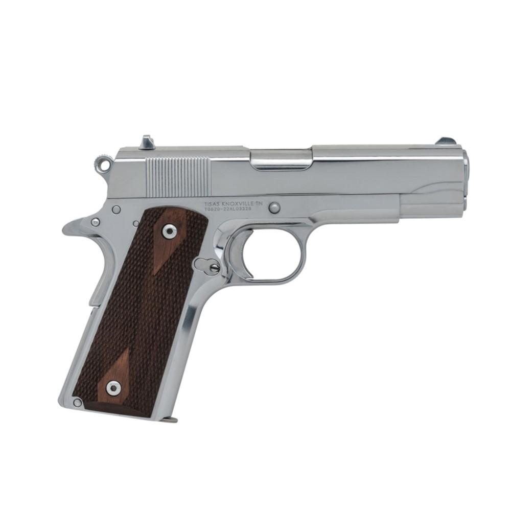 38 SUPER/ 9mm 4.25 1911 Polished Chrome, Limited Enhanced Features 2 bbls
