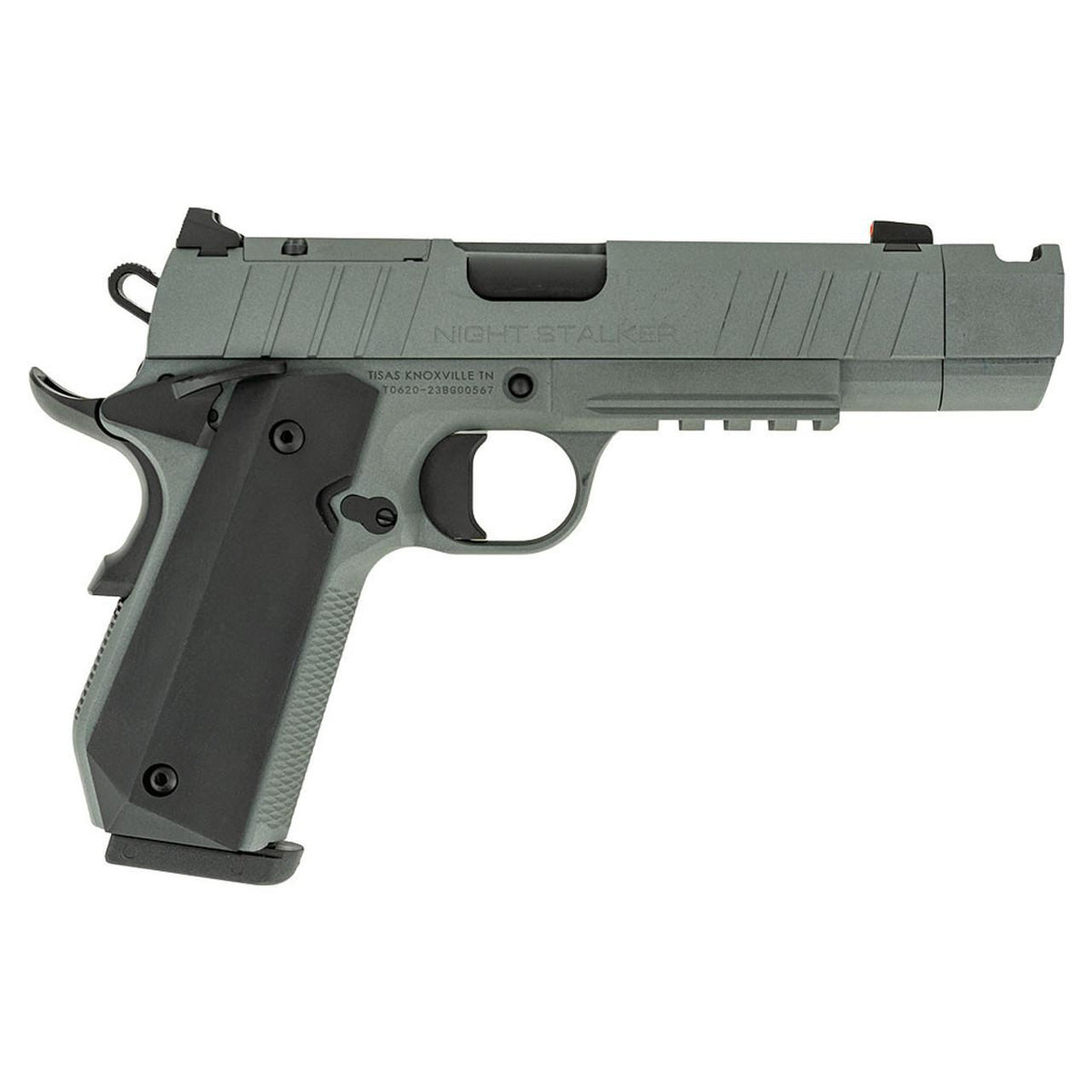 TISAS 1911 Carry Nightstalker SF-C 45ACP 4.25'' Compensated Cerakote Grey