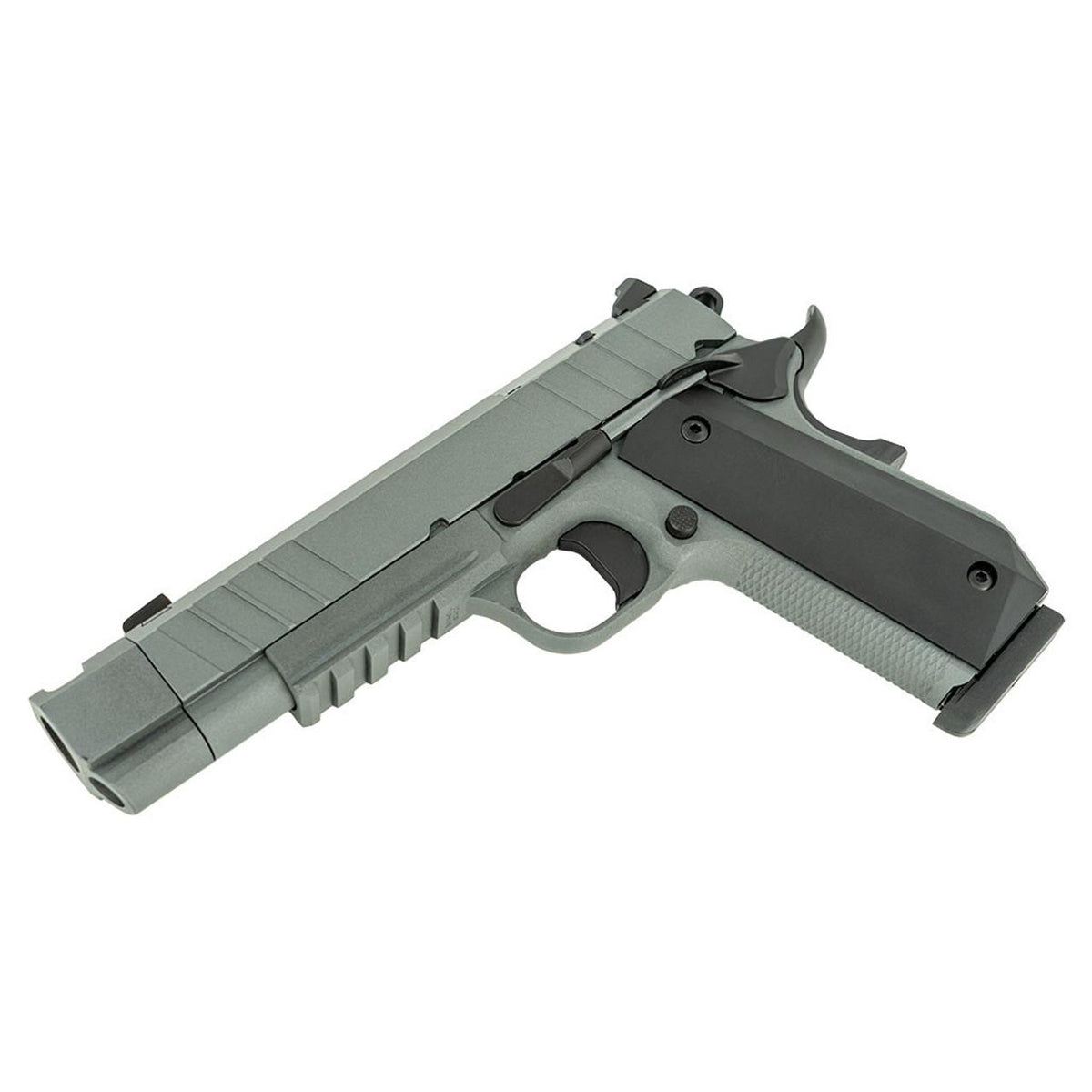 TISAS 1911 Carry Nightstalker SF-C 45ACP 4.25'' Compensated Cerakote Grey