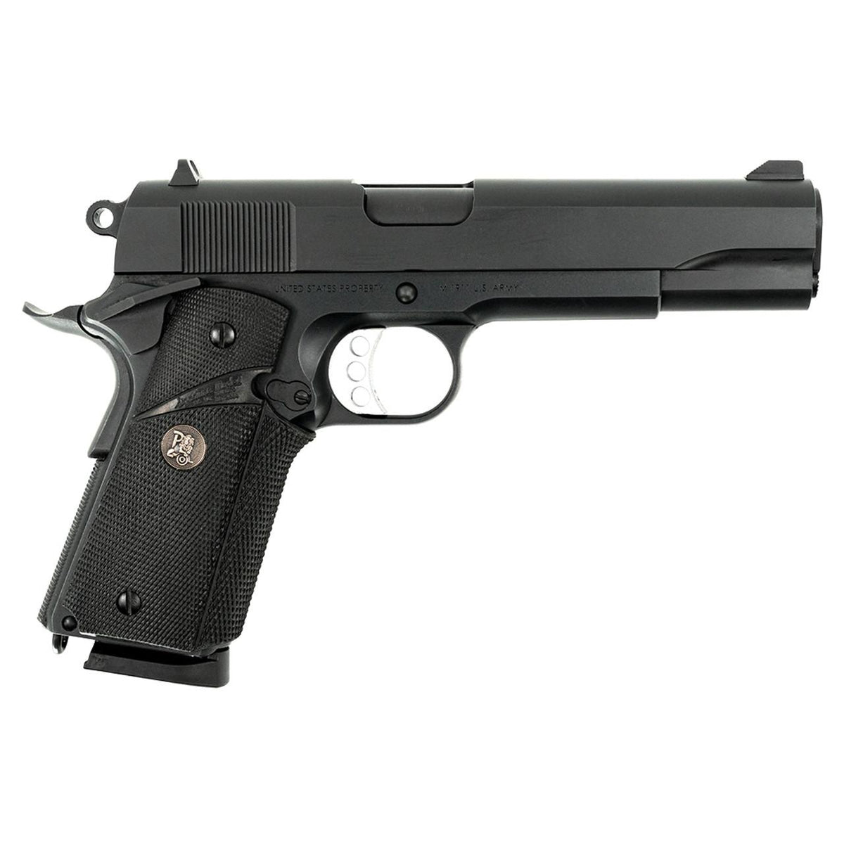 MAC Meusoc 5 1911 45 11* Target crown with 2 magazines, Pachmyer grips