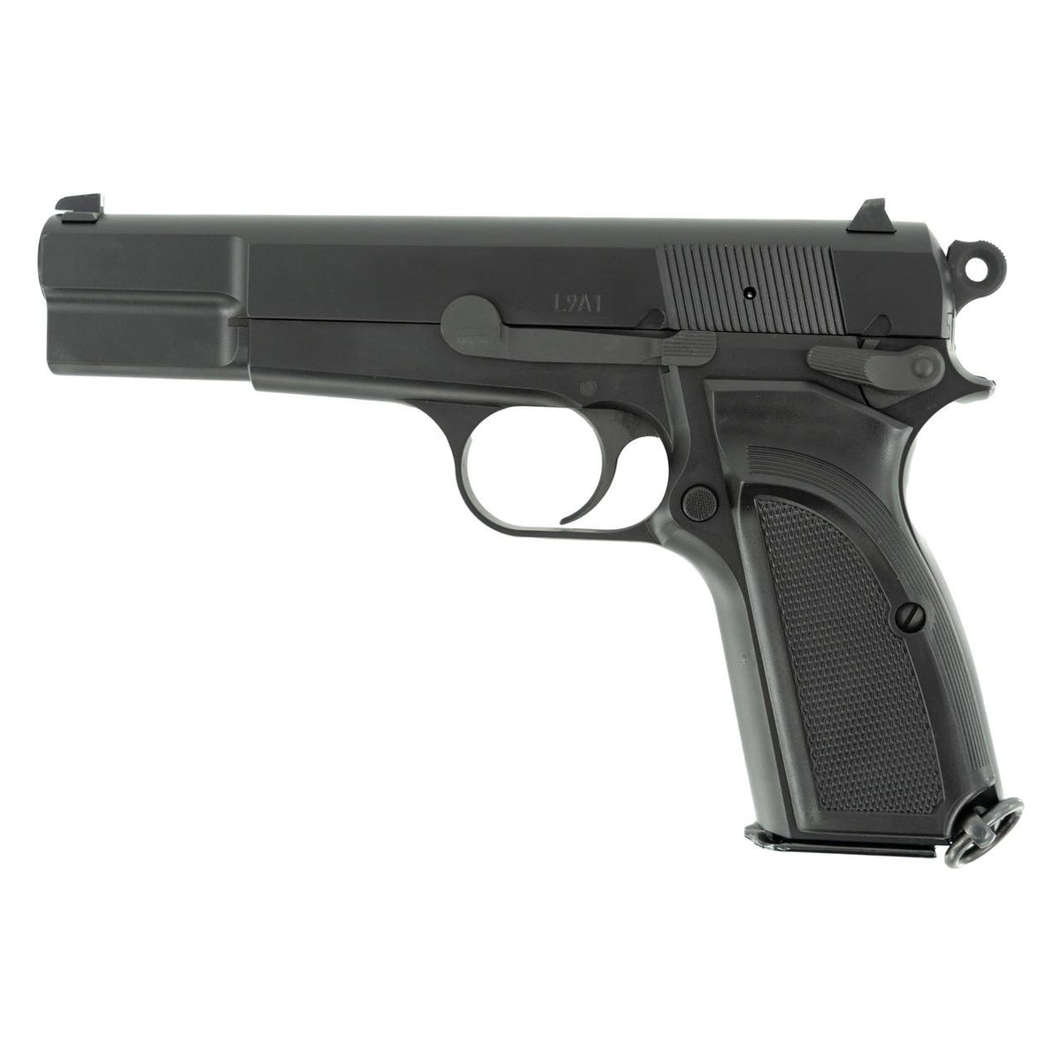 Inglis L9A1 Hi-Power 9MM 4.7'' Barrel Black Chromate Finish 2-15rnd Mags