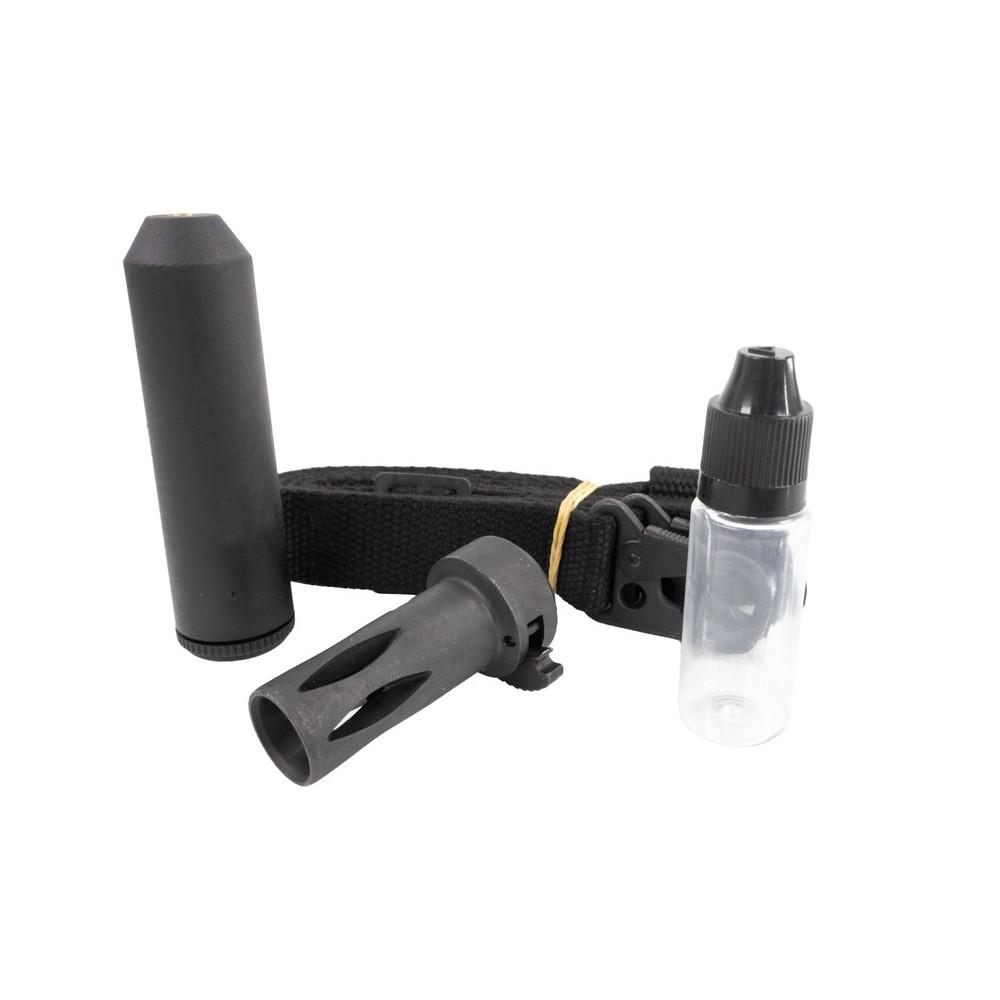 MAC 5 8.9'' Barrel blow back pistol 2-30 rd mag sling cleaning kit & case