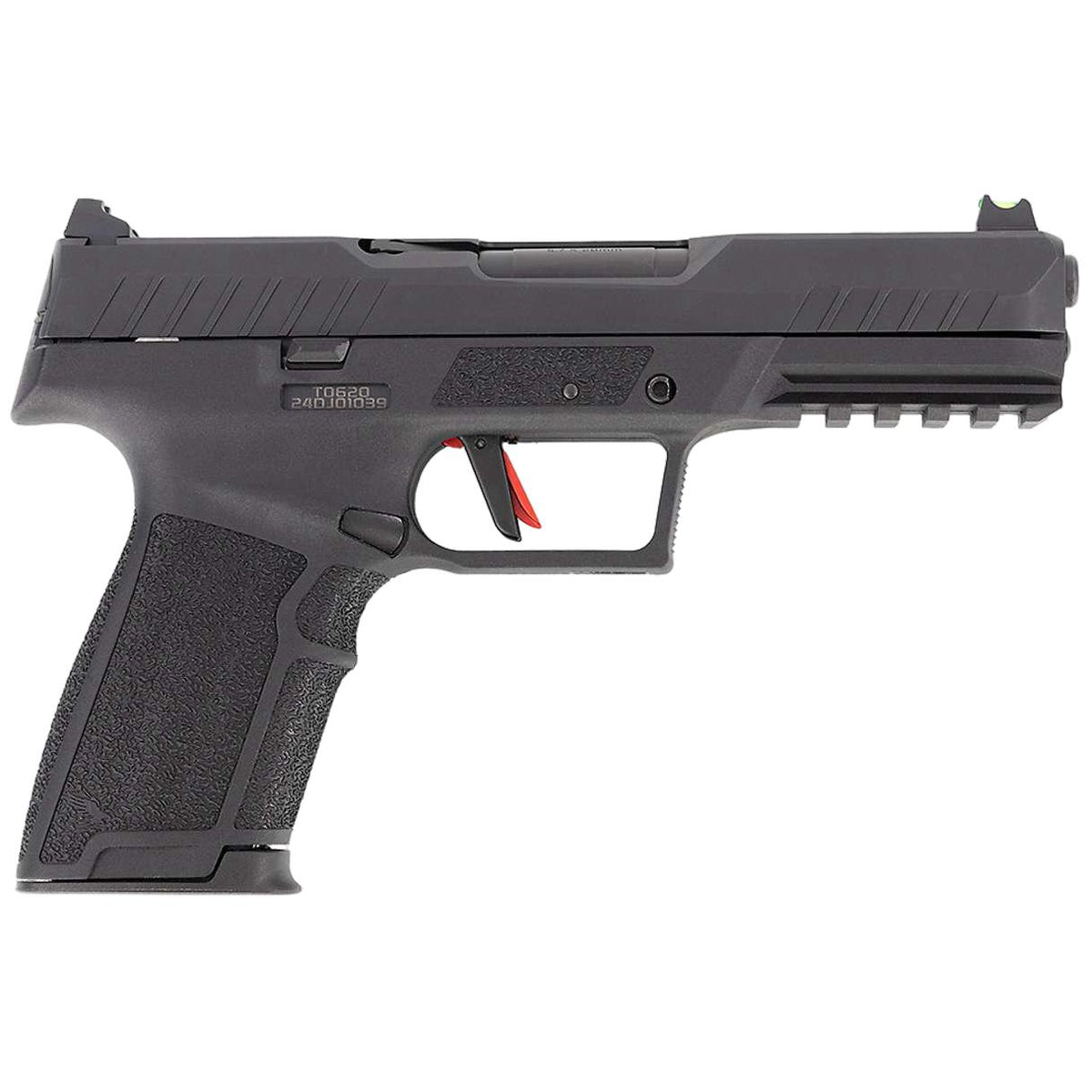 TISAS PX-5.7 FO Raptor 4.8'' Bbl QPQ Slide Fiber OFD Adj Rear 2-20 Rd Mag