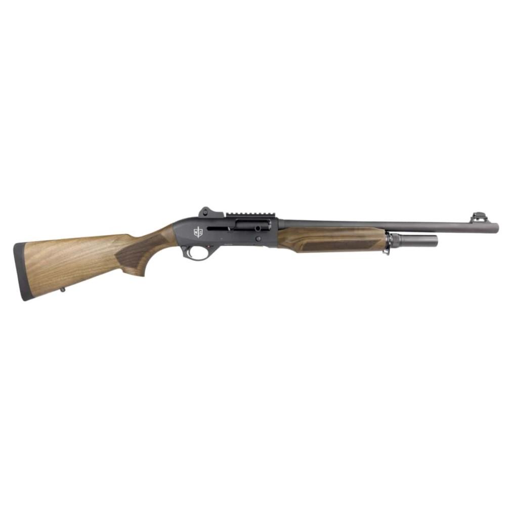 MAC Inertia 3 tactical Shotgun 18.5  w/Wood Stock & forearm 5+1 capacity