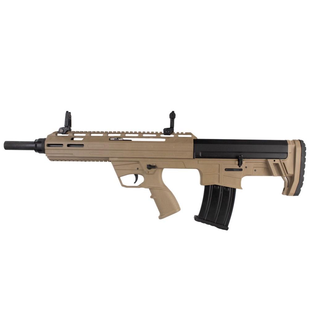 Semi-Auto 12 Gauge BP Style Magazine Fed Shotgun- FDE  Cerakote Finish