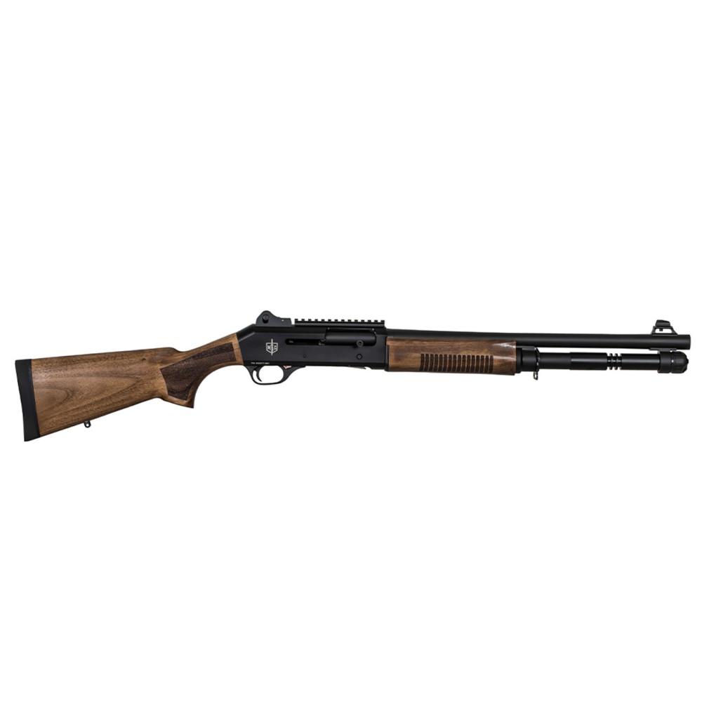 MAC 1014 Wood stock 18.5 Barrel Tube Fed 12 ga Semi-Auto Shotgun 5+1