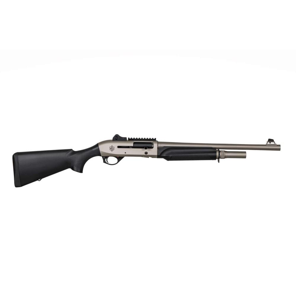 SDS Mac 2 Tactical Marine Semi Auto 12 ga 18.5 Nickel Finish 5+1
