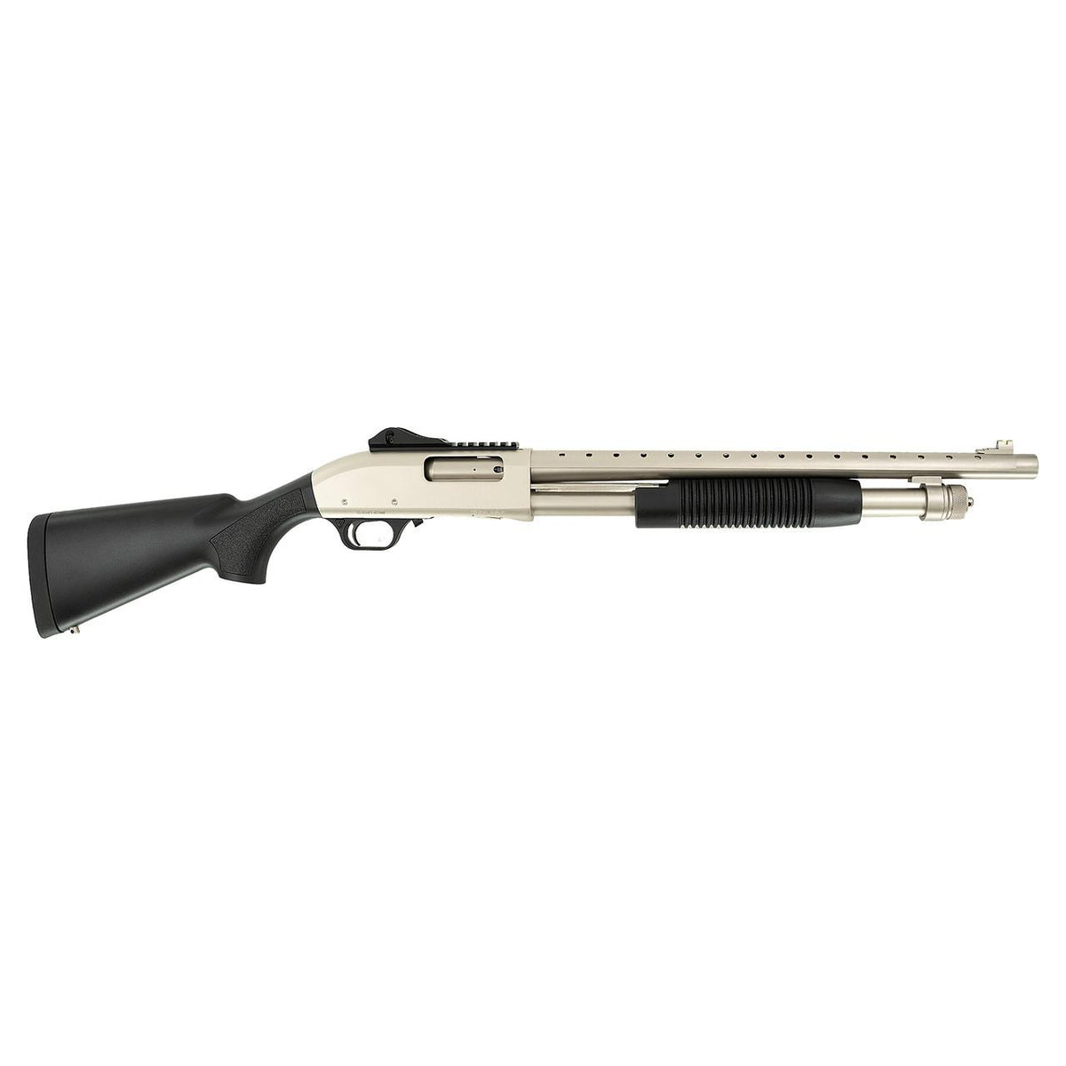 TX3 12 MA1 Nickle PA 12 Ga 18.5'' Choked Bbl Moss500 Pattern Plastic