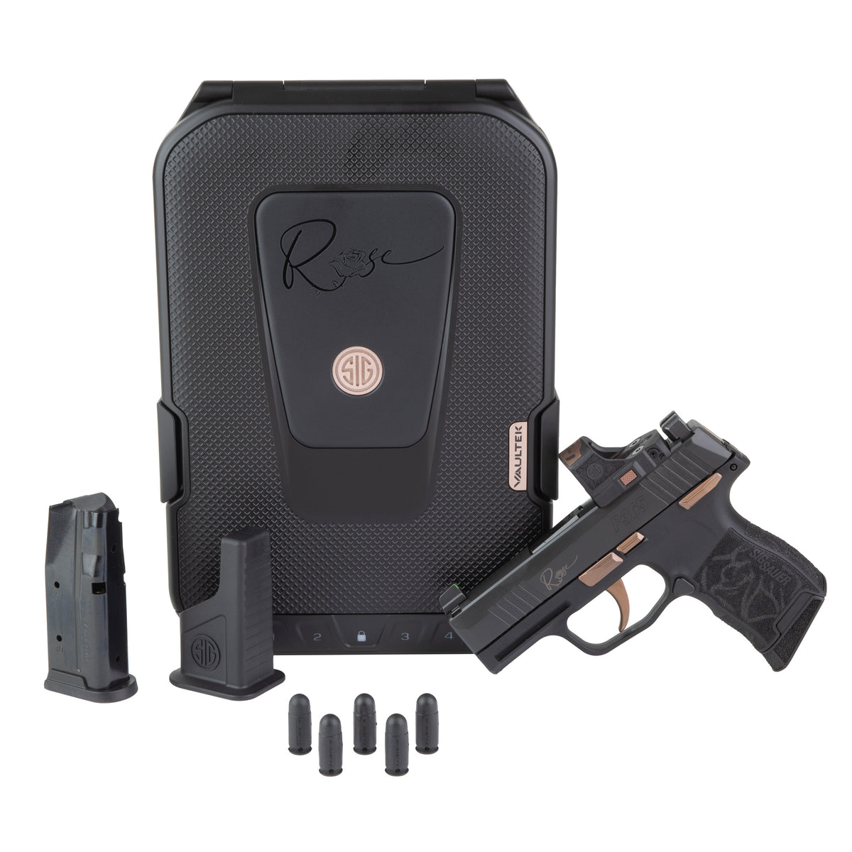 Sig Sauer P365 ROSE - 380 ACP 3.1" 10rd (Nitron Finish) [SG365-380-ROSE-MS-RS]