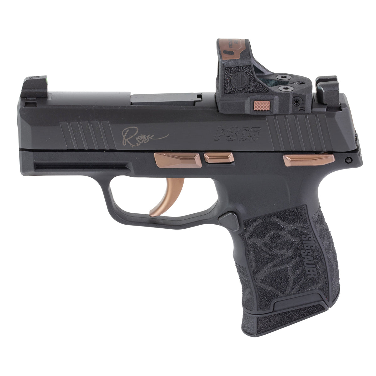 Sig Sauer P365 ROSE - 380 ACP 3.1" 10rd (Nitron Finish) [SG365-380-ROSE-MS-RS]