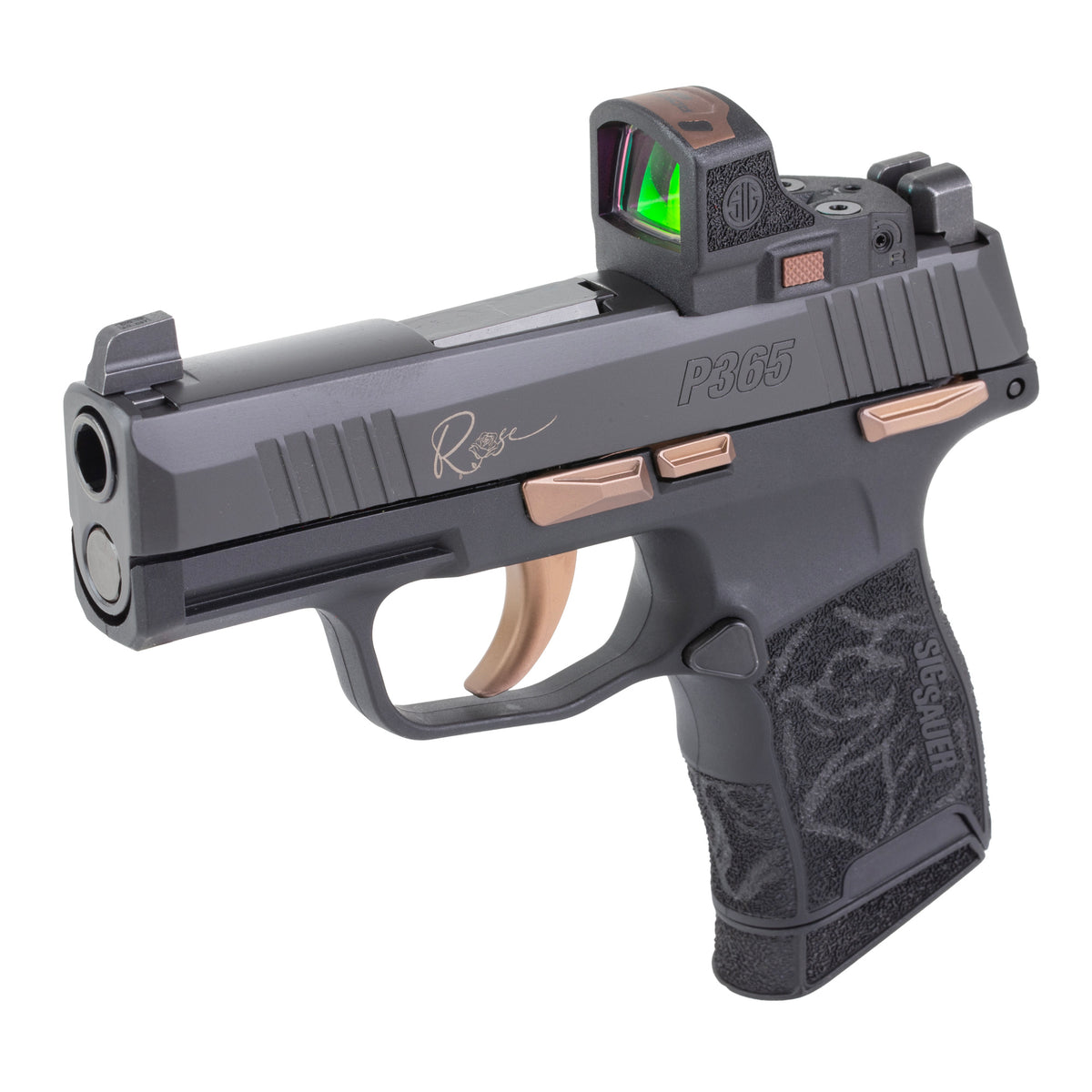 Sig Sauer P365 ROSE - 380 ACP 3.1" 10rd (Nitron Finish) [SG365-380-ROSE-MS-RS]
