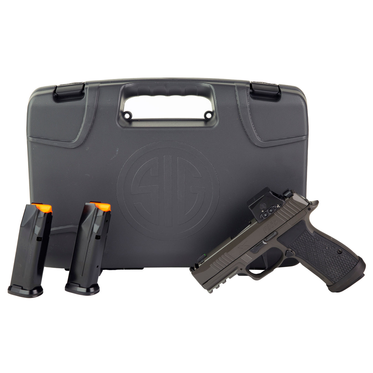 Sig Sauer P365-AXG LEGION 3.1" 9mm Pistol with ROMEO-X SIG-LOC Compact - 17 Rounds - 3 Magazines