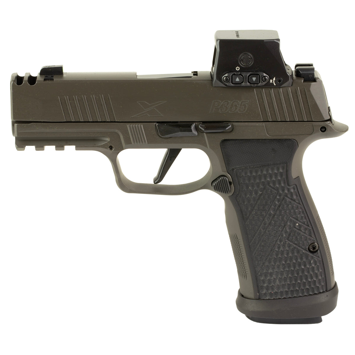 Sig Sauer P365-AXG LEGION 3.1" 9mm Pistol with ROMEO-X SIG-LOC Compact - 17 Rounds - 3 Magazines
