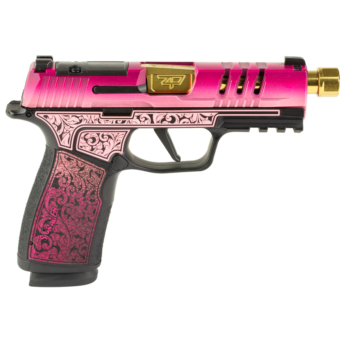 Sig Sauer P365 XMACRO - 9MM 17rd (Custom Lady Bug Cerakote Finish by Shark Coast Tactical)