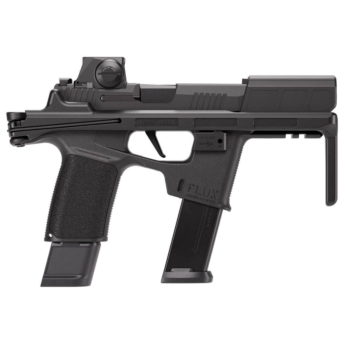 Sig Sauer P365 FLUX - 9MM 6" 25rd (Nitron Finish) [SG365FLUX-9-BXR3-RXSL]