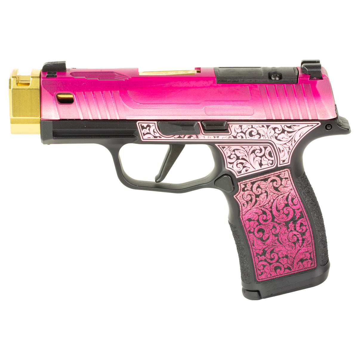 Sig Sauer P365X - 9MM 12rd (Custom Lady Bug Cerakote Finish by Shark Coast Tactical)