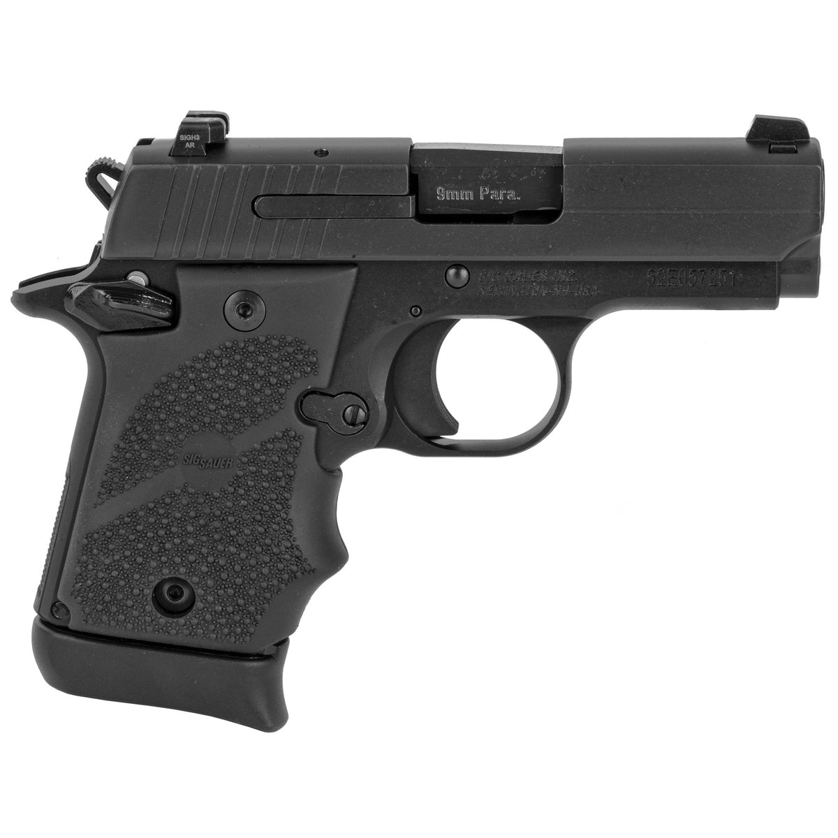 Sig Sauer P938 BRG - 9MM 3" 7rd (Nitron Finish) [SG938M-9-BRG-AMBI]