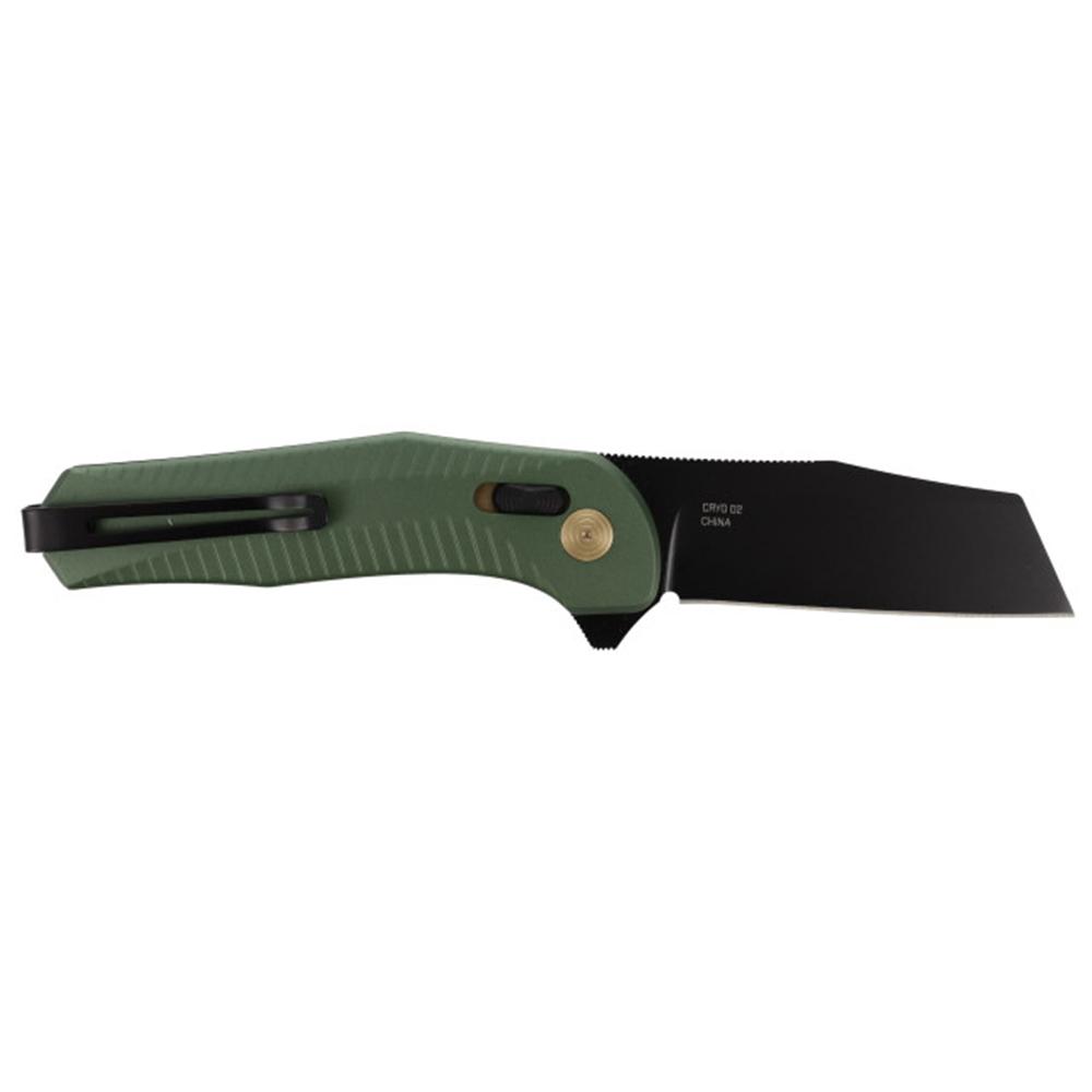 SOG KNIFE 2.9in Blade DIVERGE XR/FOREST GRN + BLACK BLISTER PACK FOLDING