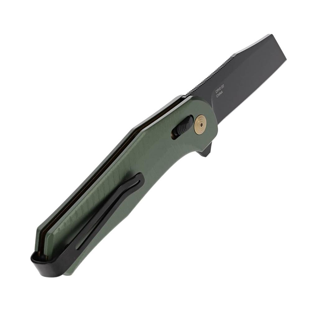 SOG KNIFE 2.9in Blade DIVERGE XR/FOREST GRN + BLACK BLISTER PACK FOLDING