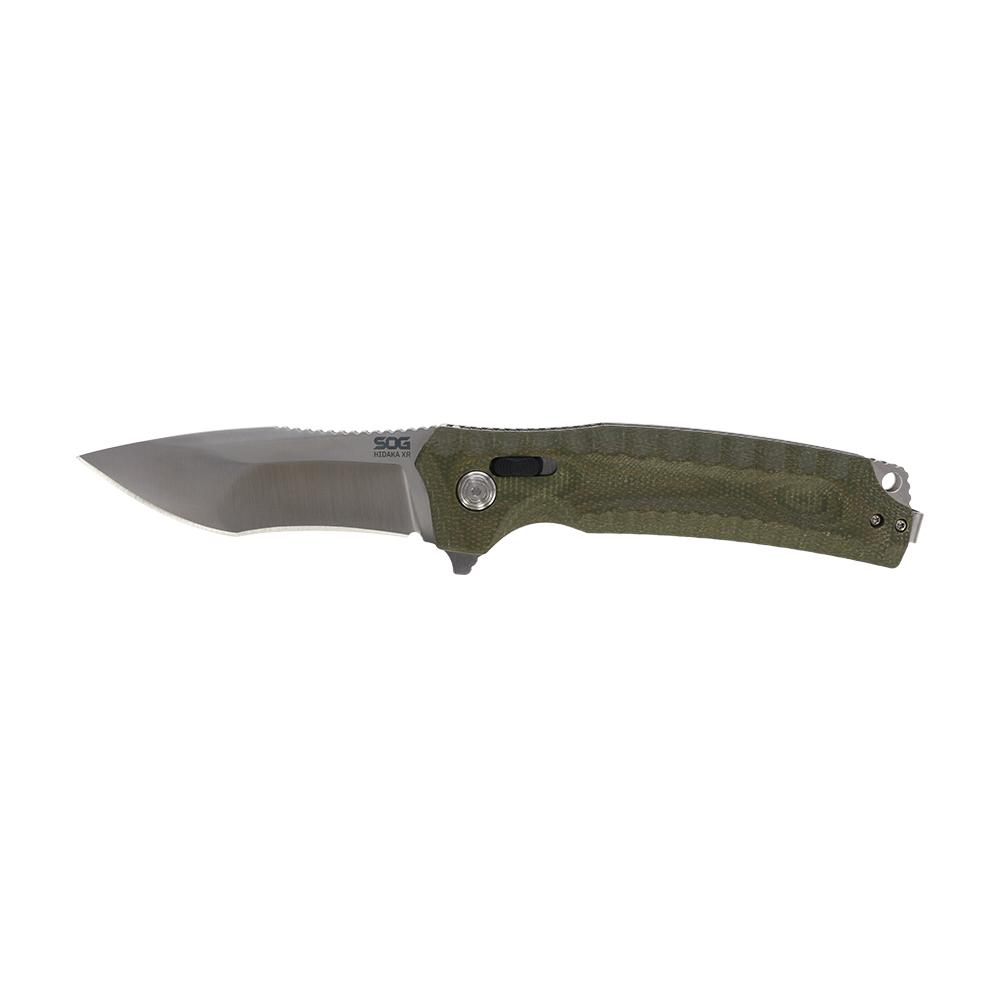 SOG KIKU XR 4'' BLADE CRYO 3V MICARTA HANDLE BOX