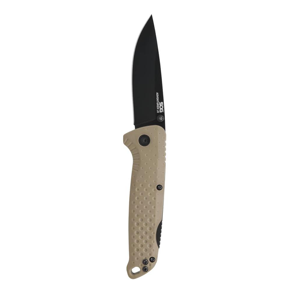 SOG ADVENTURER LB / 3.5'' BLADE / 5CR15MOV / FDE + BLACK