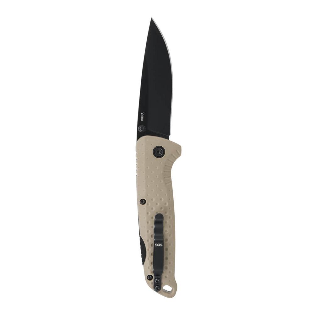 SOG ADVENTURER LB / 3.5'' BLADE / 5CR15MOV / FDE + BLACK