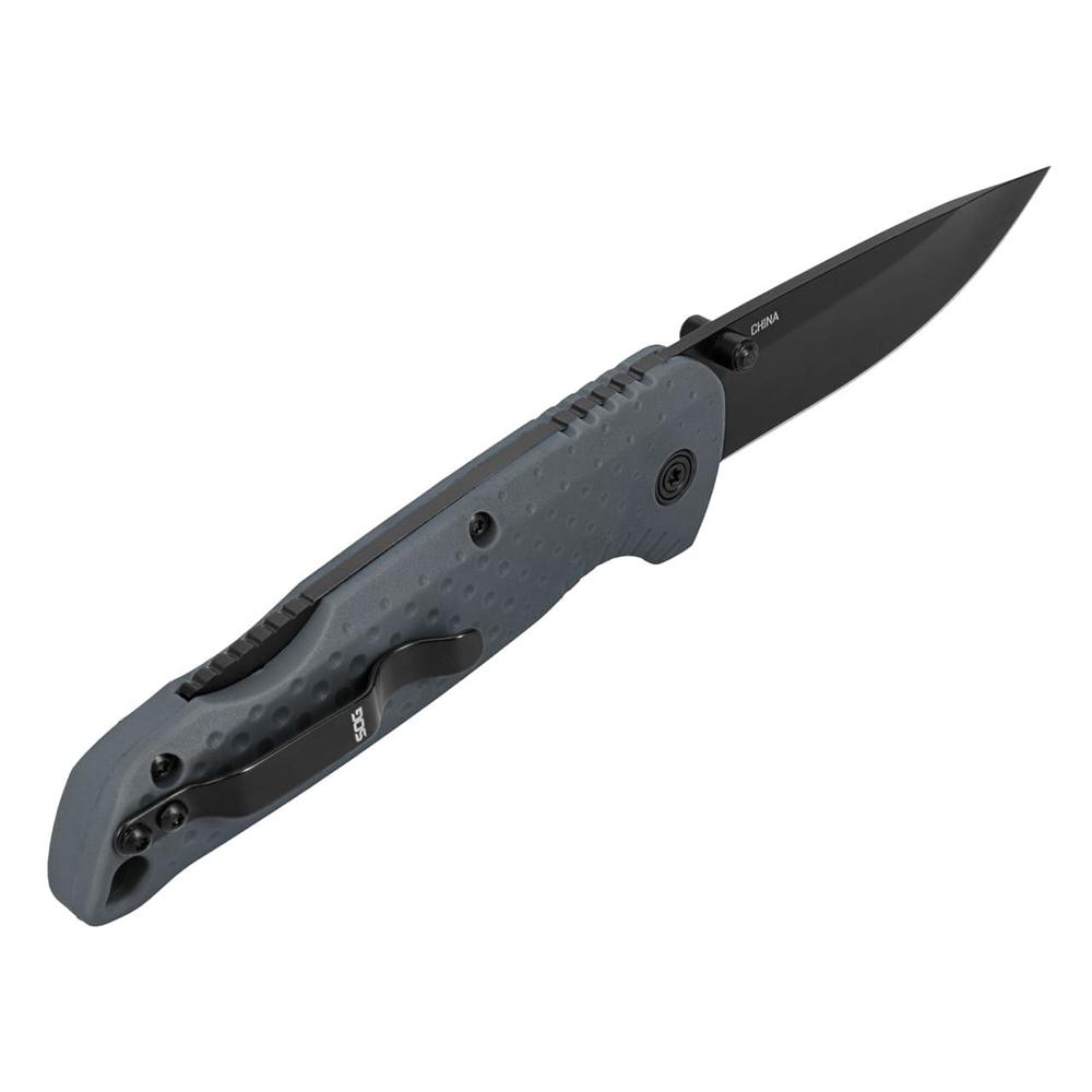 SOG ADVENTURER LB / 3.5'' BLADE / 5CR15MOV / GRAY + BLACK